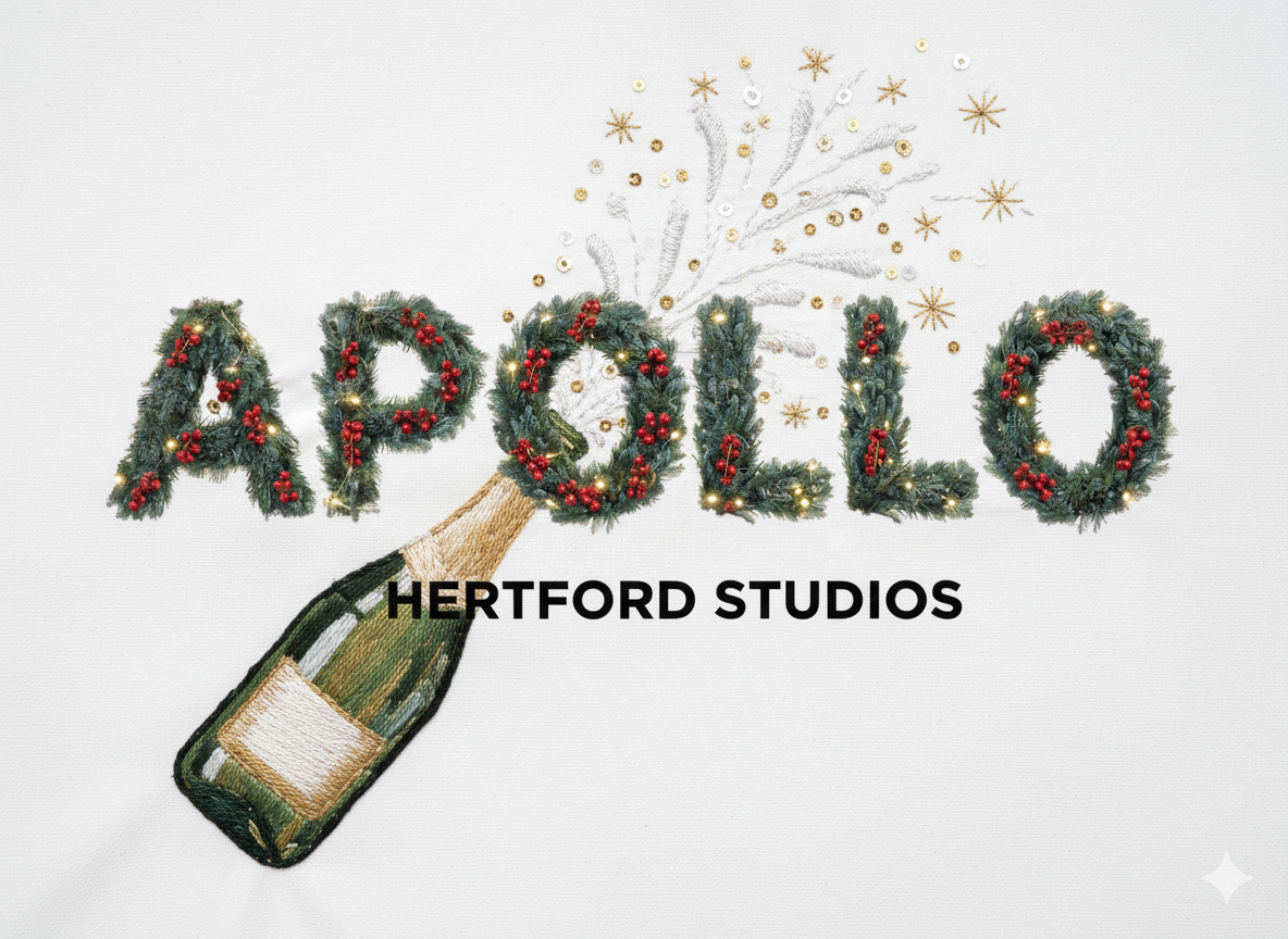 Apollo X Hertford studios wreath making event